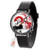 Sanemi Demon Slayer Anime Leather Band Wrist Watch Japan Cherry Blossom