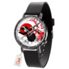 Kanao Tsuyuri Demon Slayer Anime Leather Band Wrist Watch Japan Cherry Blossom