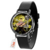 Gyomei Himejima Demon Slayer Anime Leather Band Wrist Watch Moon Clouds Style