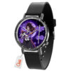 Kokushibo Demon Slayer Anime Leather Band Wrist Watch Moon Clouds Style