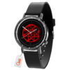 Blood Seal Fullmetal Alchemist Anime Leather Band Wrist Watch