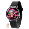 Chopper One Piece Anime Leather Band Wrist Watch Moon Clouds Style