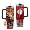 Kyojuro Rengoku 40oz Anime Tumbler Cup Personalized Anime Cup