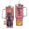 Luna 40oz Anime Tumbler Cup With Handle Anime Personalized