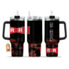 The Red Ribbon Army Symbol 40oz Anime Tumbler Cup With Handle Custom Name Anime Accessories