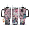 Mina Ashido 40oz Anime Tumbler Cup With Handle Custom Anime Cup