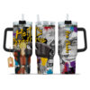 Aza Chobe 40oz Anime Tumbler Cup With Handle Custom Anime Cup