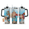 Franky 40oz Anime Tumbler Cup With Handle Custom Anime Cup