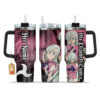 His Elizabeth Liones 40oz Anime Tumbler Cup With Handle Personalized Anime Valentines Cup