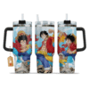 Monkey D. Luffy 40oz Anime Tumbler Cup With Handle One Piece Cups