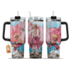 Donquixote Doflamingo 40oz Anime Tumbler Cup With Handle Custom Anime Cup