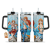 Nami 40oz Anime Tumbler Cup With Handle Custom Anime Cup