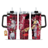 Youko Kurama 40oz Anime Tumbler Cup With Handle Custom Anime Cup