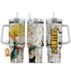 Trunks Kid Super Saiyan Anime 40oz Anime Tumbler Cup With Handle Custom Manga Art Personalized Name