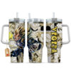 Vegeta Super Saiyan 2 Anime 40oz Anime Tumbler Cup With Handle Custom Manga Art Personalized Name