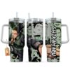 Shikamaru Nara Anime 40oz Anime Tumbler Cup With Handle Custom Manga Art Personalized Name