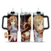 Asuna Yuuki (Asuna) Personalized Name Coffee 40oz Anime Tumbler Cup With Handle Custom Anime