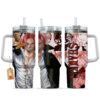 Shanks Anime 40oz Anime Tumbler Cup With Handle Custom Manga Art Personalized Name