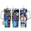 Giyu Tomioka 40oz Anime Tumbler Cup With Handle Custom Manga Art Personalized Name