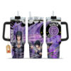 Sasuke Susanoo Coffee 40oz Anime Tumbler Cup With Handle Custom Personalized Name