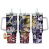 Tamaki Amajiki (Suneater) 40oz Anime Tumbler Cup With Handle Custom Manga Art Personalized Name