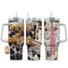 Matsumoto Rangiku 40oz Anime Tumbler Cup With Handle Custom Manga Art Personalized Name