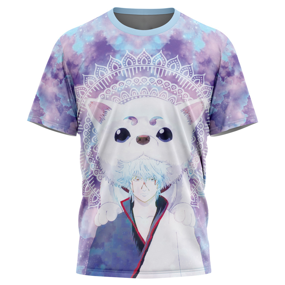 Hooktab Gintoki and Sadaharu Gintama Anime T-Shirt