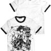 Giyu B&W Demon Slayer Anime Unisex T-Shirt