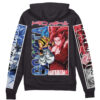 Gogeta Dragon Ball Fighterz Streetwear Otaku Cosplay Anime Zip Hoodie