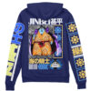 Jinbei One Piece Streetwear Otaku Cosplay Anime Zip Hoodie