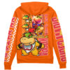 Bowser Jr. Super Mario Streetwear Otaku Cosplay Anime Zip Hoodie