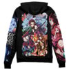 Kamado Story Demon Slayer Streetwear Otaku Cosplay Anime Zip Hoodie