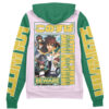 Sato Kazuma Konosuba Streetwear Otaku Cosplay Anime Zip Hoodie