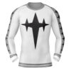 Hooktab Kill la Kill Three Star Goku Uniform Long Sleeve Rash Guard Compression Cosplay Anime Gym Shirt