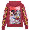 Yoko Kurama Yuyu Hakusho Streetwear Otaku Cosplay Anime Zip Hoodie