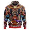 Hooktab Trippy Monkey D. Luffy One Piece Anime Hoodie