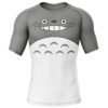 Hooktab My Neighbor Totoro Short Sleeve Rash Guard Compression Shirt Cosplay Anime Gym Shirt