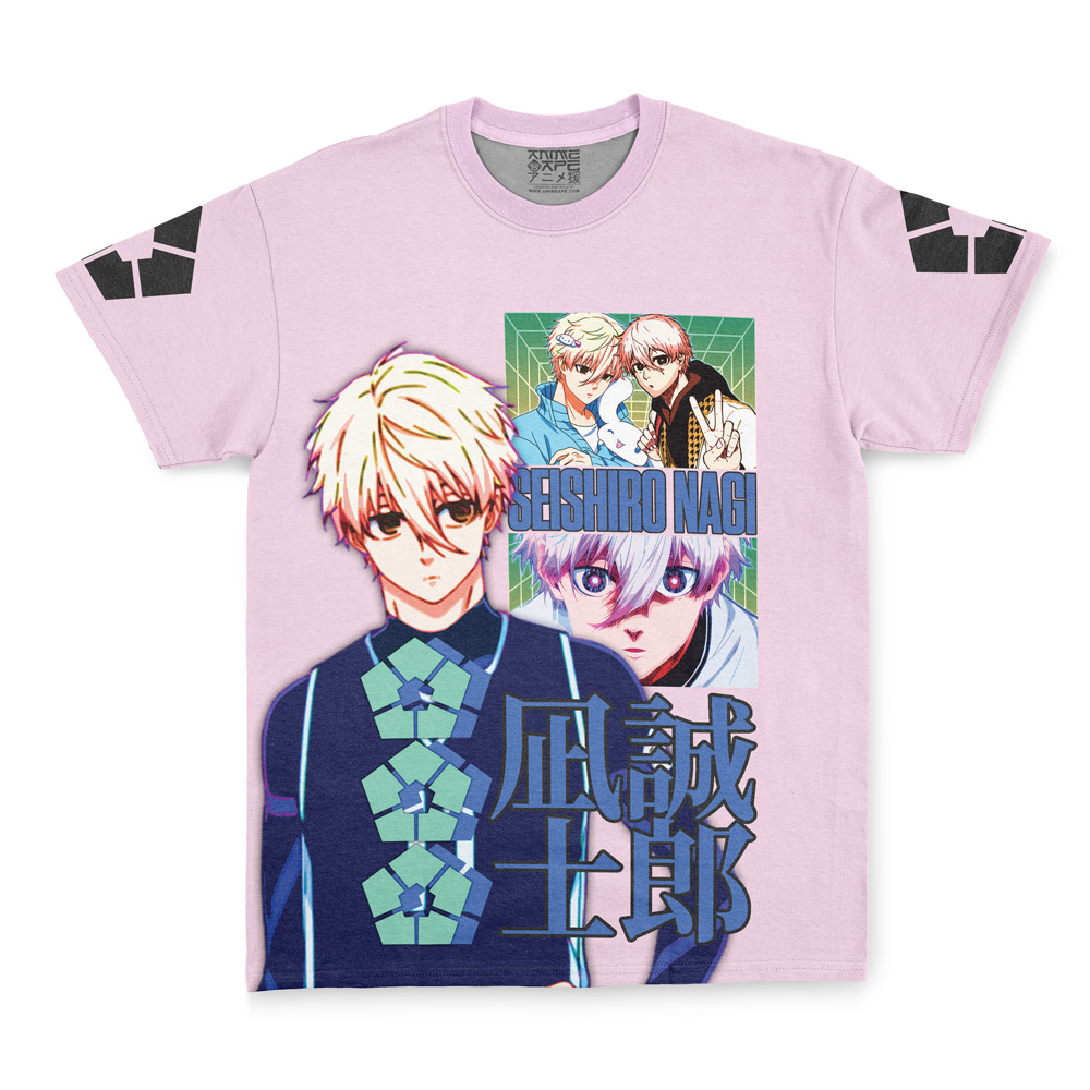 Hooktab Seishiro Nagi Blue Lock Anime T-Shirt