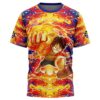 Hooktab Trippy Luffy One Piece Anime T-Shirt