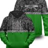 Pirate Hunter Paisley Hoodie One Piece Hoodie Anime Hoodie