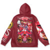 Hooktab Red Ranger Mighty Morphin Power Rangers Anime Hoodie