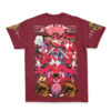 Hooktab Red Ranger Mighty Morphin Power Rangers Streetwear Anime T-Shirt