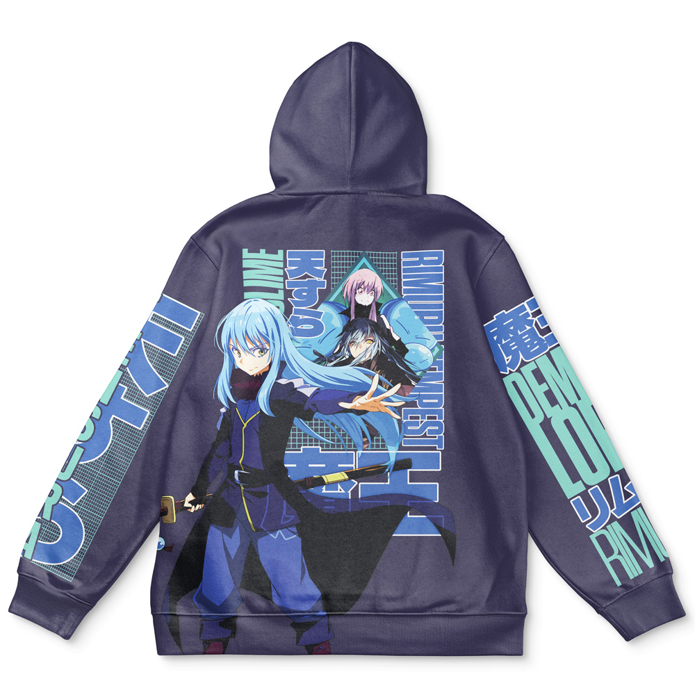 Hooktab Rimuru Tempest V3 That Time I Got Reincarnated as a Slime Anime Hoodie