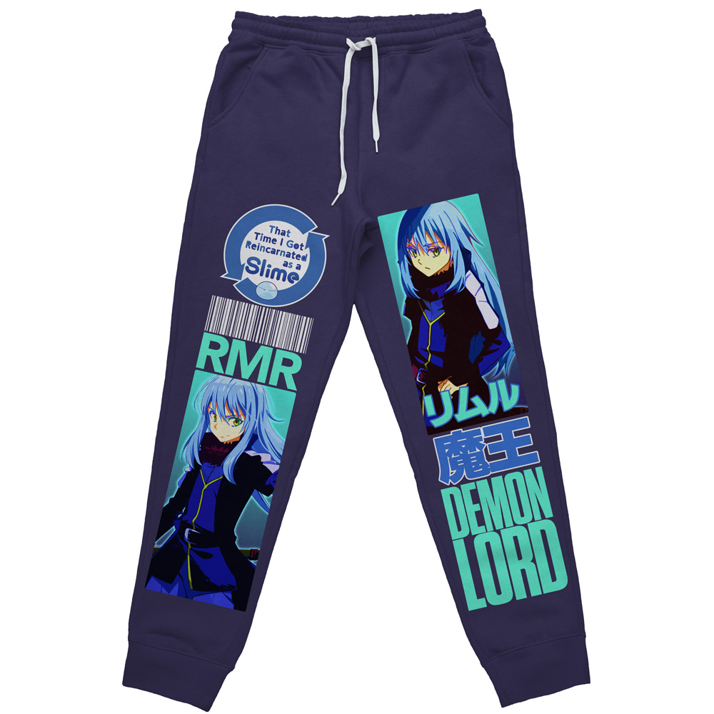 Rimuru Tempest V3 That Time I Got Reincarnated as a Slime Streetwear Otaku Cosplay Anime Sweatpants