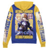 Saber Fate Stay Night Unlimited Blade Works Streetwear Otaku Cosplay Anime Zip Hoodie