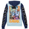 Akira Sendoh Slam Dunk Streetwear Otaku Cosplay Anime Zip Hoodie