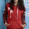 Red Hair One Piece Jersey Hoodie Anime Hoodie