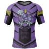 Hooktab Skeletor Masters Of The Universe Short Sleeve Rash Guard Compression Shirt Cosplay Anime Gym Shirt