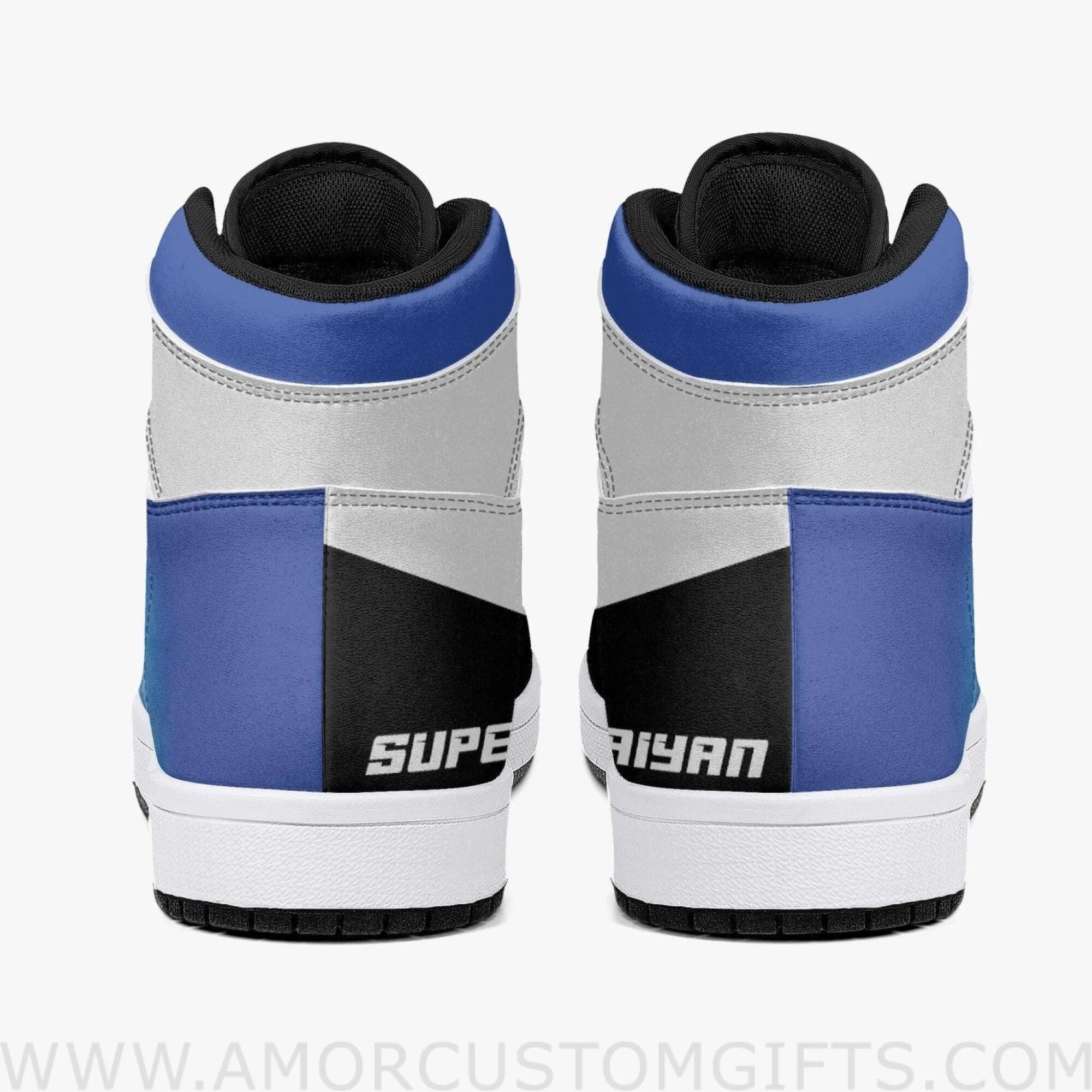 Super Saiyan Vegeta Dragon Ball Z Mid Top Basketball Sneakers Shoes