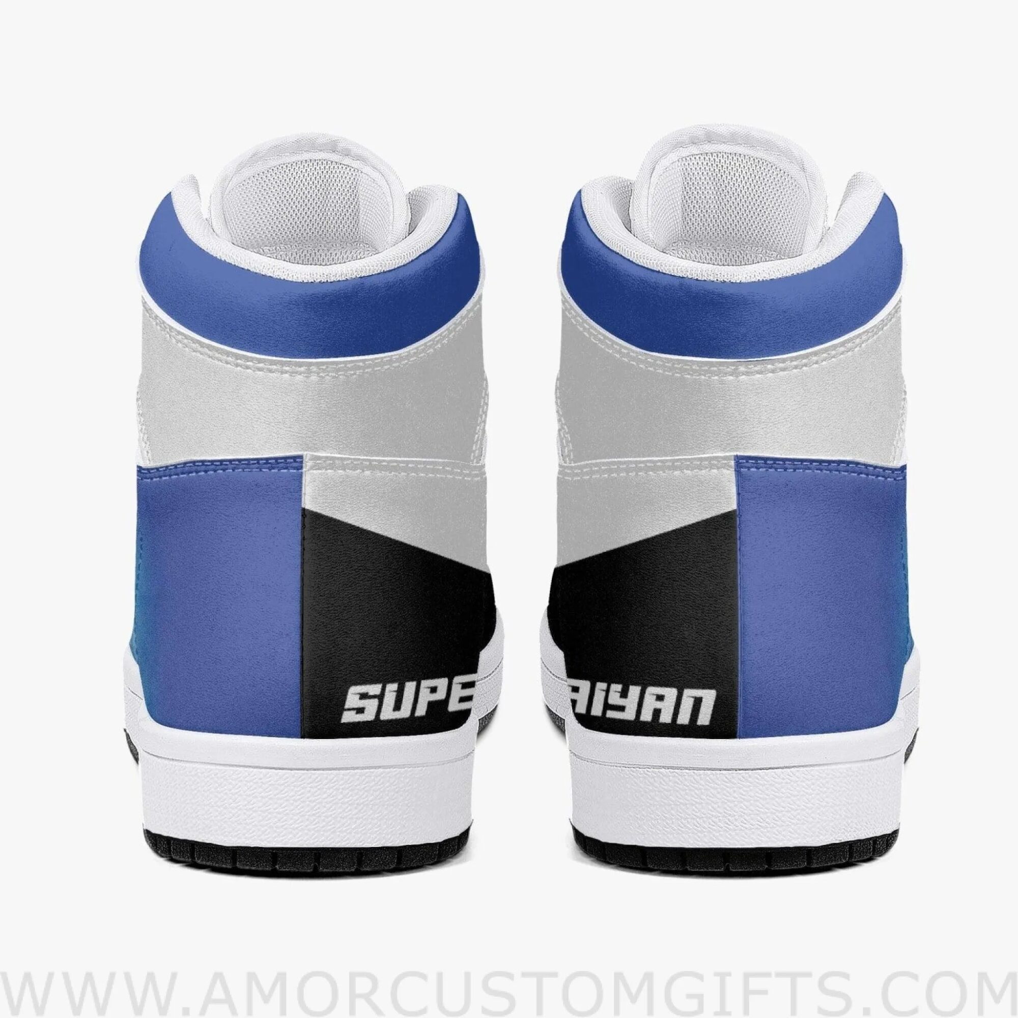 Super Saiyan Vegeta Dragon Ball Z Mid Top Basketball Sneakers Shoes